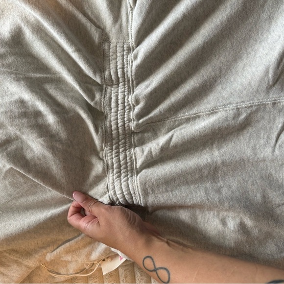 FREE PEOPLE | Cozy Gray Maternity Long Sleeve Onesie Small NWT - Picture 9 of 10